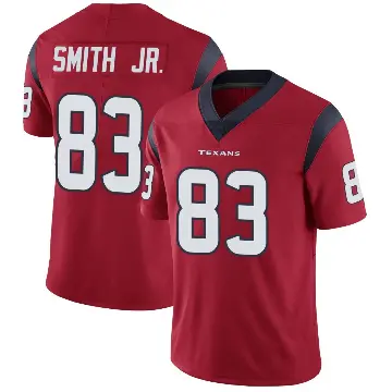 ＃83 Youth Irv Smith Jr. Red Limited Houston Texans Alternate Vapor Untouchable Jersey