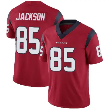 ＃85 Men's Daniel Jackson Red Limited Houston Texans Alternate Vapor Untouchable Jersey