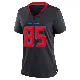 ＃85 Women's Daniel Jackson Navy Game Houston Texans 2nd Alternate Jersey