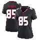 ＃85 Women's Daniel Jackson Navy Game Houston Texans Team Jersey