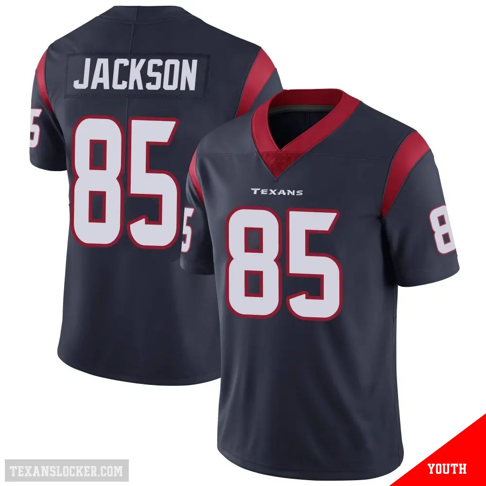 ＃85 Youth Daniel Jackson Navy Blue Limited Houston Texans Team Color Vapor Untouchable Jersey