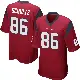 ＃86 Youth Dalton Schultz Red Game Houston Texans Alternate Jersey
