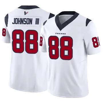 ＃88 Youth Johnny Johnson III White Limited Houston Texans Vapor F.U.S.E. Jersey