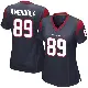 ＃89 Women's Danny Amendola Navy Blue Game Houston Texans Team Color Jersey