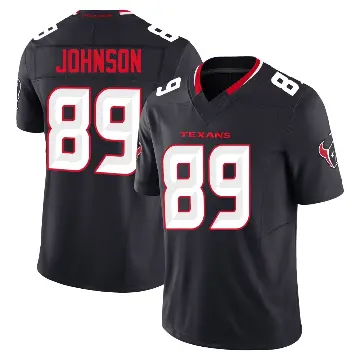 ＃89 Youth Xavier Johnson Navy Limited Houston Texans Alternate Vapor F.U.S.E. Jersey