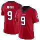 ＃9 Men's Brevin Jordan Red Limited Houston Texans Vapor F.U.S.E. Jersey