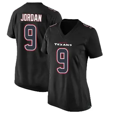 ＃9 Women's Brevin Jordan Black Game Houston Texans Fashion Jersey