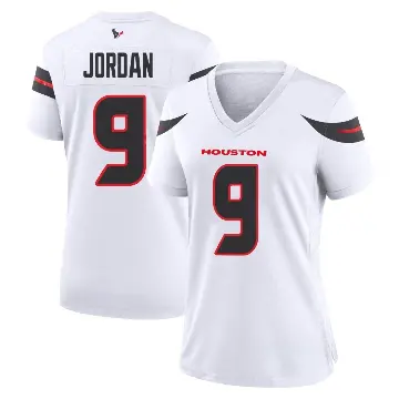 ＃9 Women's Brevin Jordan White Game Houston Texans Jersey