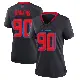 ＃90 Women's Sheldon Rankins Navy Game Houston Texans 2nd Alternate Jersey