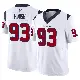 ＃93 Men's Kurt Hinish White Limited Houston Texans Vapor F.U.S.E. Jersey