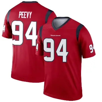 ＃94 Youth Jayden Peevy Red Legend Houston Texans Jersey