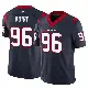 ＃96 Youth Denico Autry Navy Limited Houston Texans Vapor F.U.S.E. Jersey