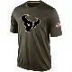 Men's Olive Houston Texans Salute To Service KO Performance Dri-FIT T-Shirt