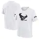 Youth White Houston Texans 2024 Salute To Service T-Shirt